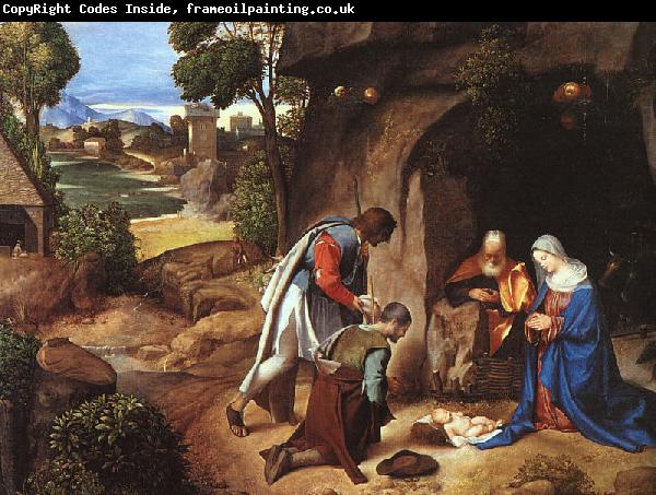 Giorgione The Adoration of the Shepherds