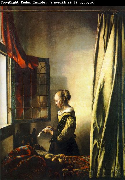 JanVermeer Girl Reading a Letter at an Open Window