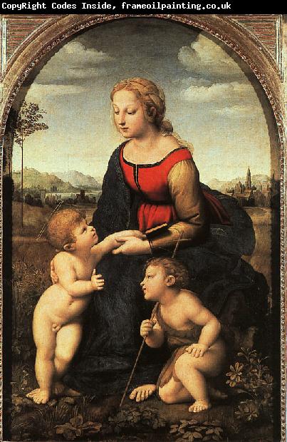 Raphael The Virgin and Child with John the Baptist