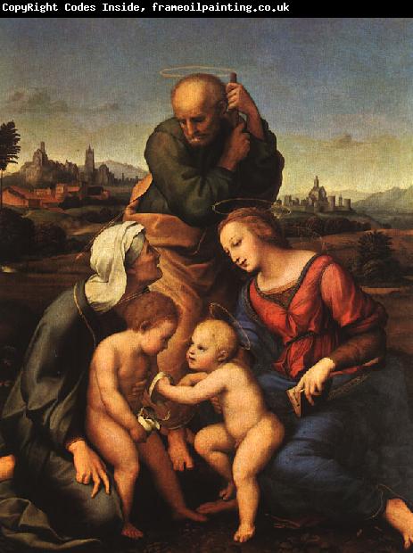 Raphael The Canigiani Holy Family