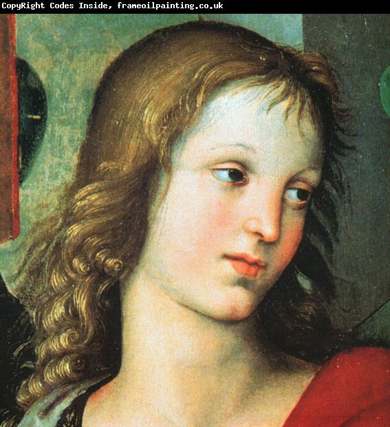 Raphael Detail from the Saint Nicholas Altarpiece