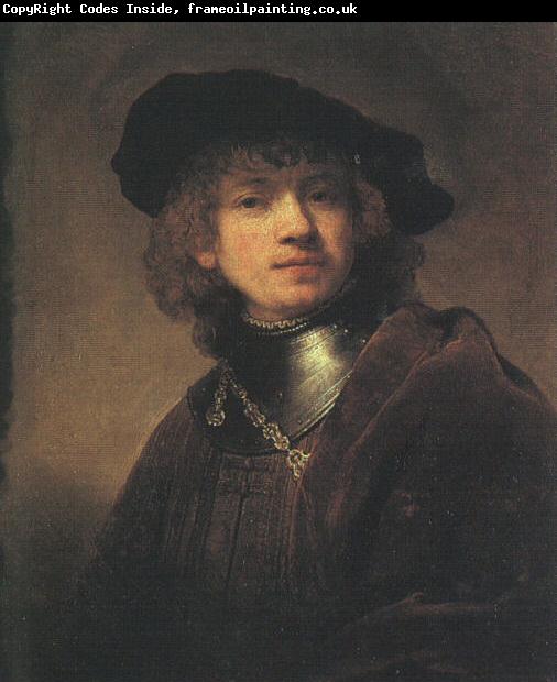Rembrandt Self Portrait as a Young Man