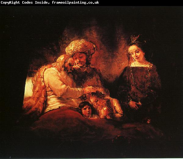 Rembrandt Jacob's Blessing