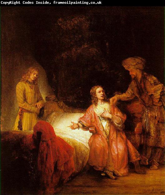 Rembrandt Joseph Accused by Potiphar's Wife