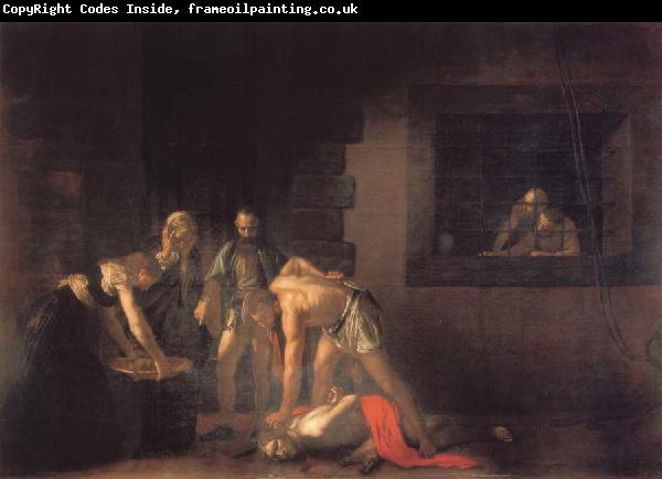 Caravaggio The Beheanding of tst john the baptist
