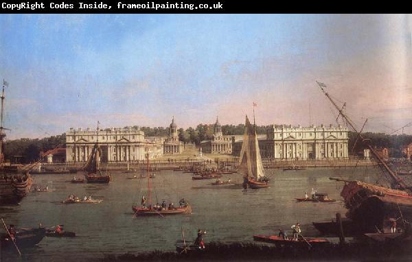 Canaletto Greenwich Hospital from the North Bank of the Thames