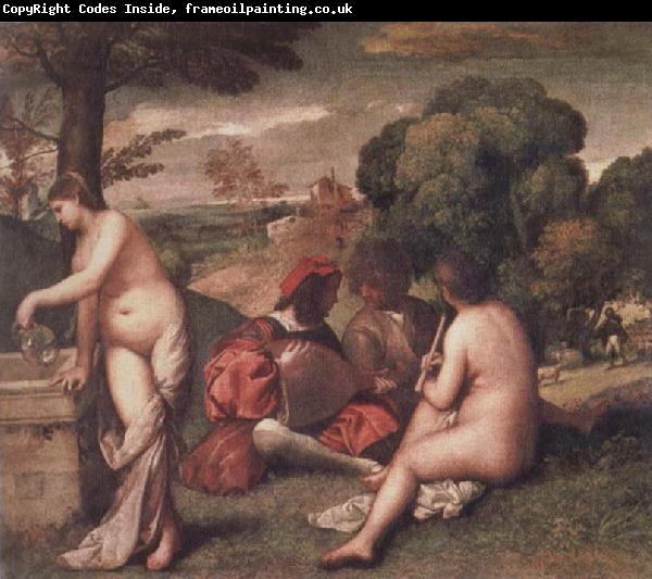 Giorgione The Pastoral Concert