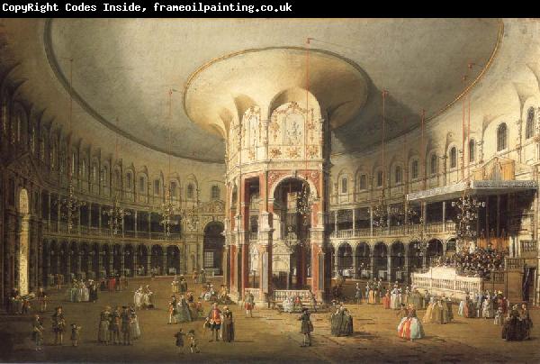 Canaletto London Interior of the Rotunda at Ranelagh