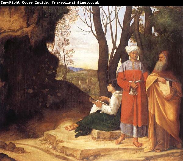 Giorgione Three ways