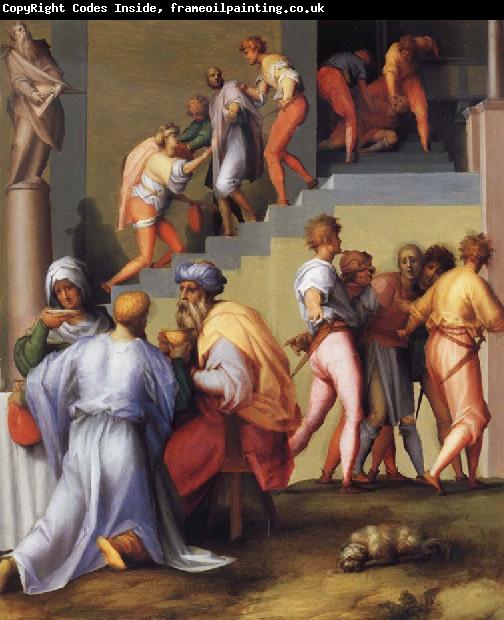 Pontormo Pharaoh Pardons the Butler and Ordes the Execution of the Baker