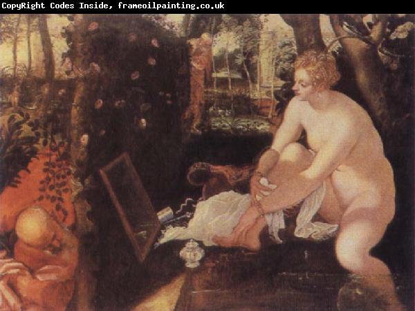 Tintoretto The Bathing Susama