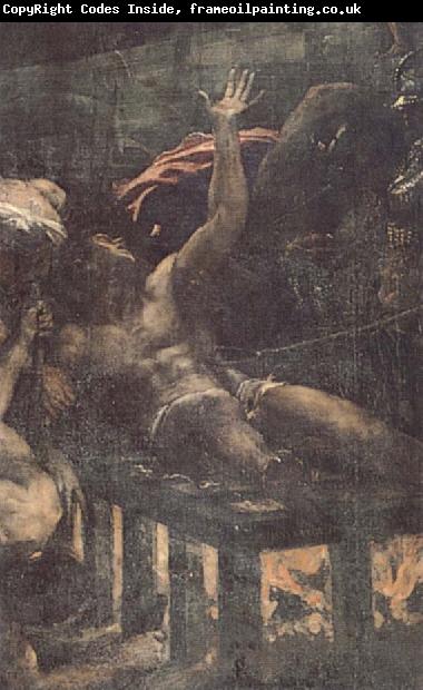 Titian Detail of  Martyrdom of St.Laurence