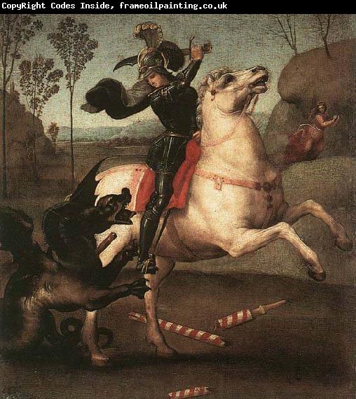 Raffaello St George Fighting the Dragon