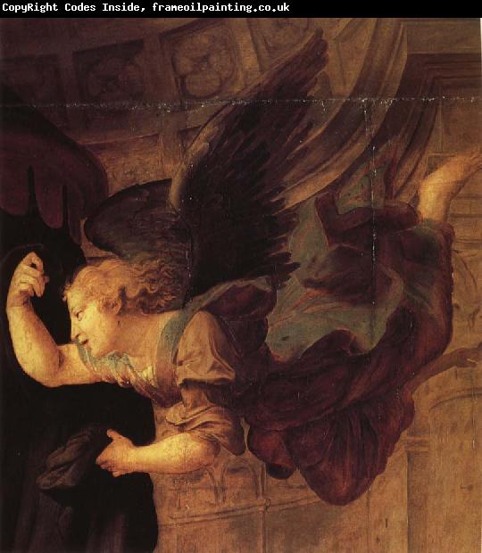 Raphael Detail of Madonna del Baldacchino