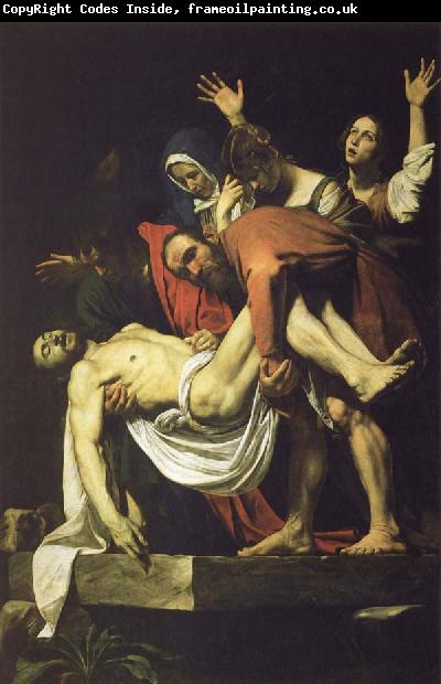 Caravaggio Christian burial