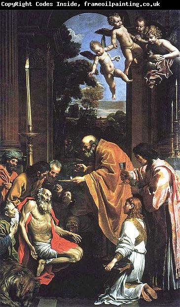 Domenichino Last Communion of St. Jerome,
