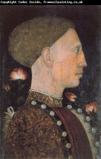 PISANELLO Portrait of Leonello d este
