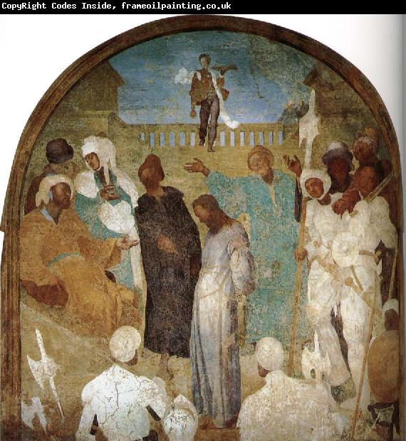 Pontormo Christ before Pilate