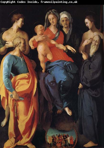 Pontormo Holy Family