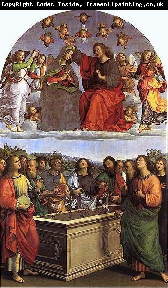 Raphael The Coronation of the Virgin