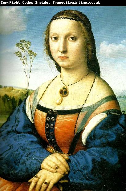 Raphael portrait of maddalena