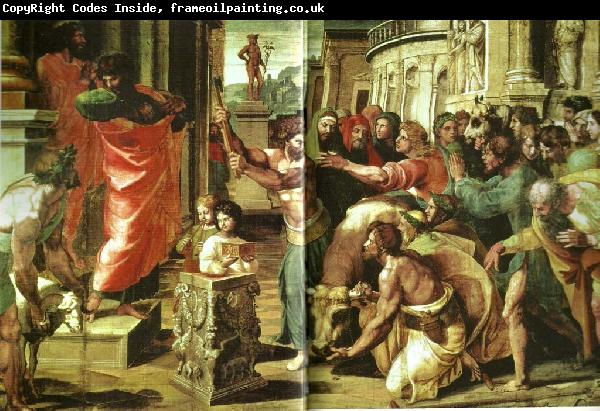 Raphael the sacrifice at lystra