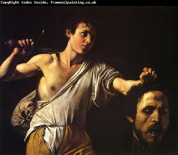 Caravaggio David mit dem Haupt des Goliath