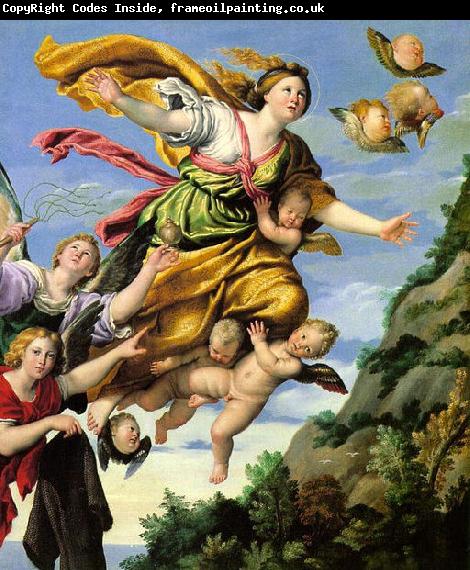 Domenichino Assumption of Mary Magdalene into Heaven