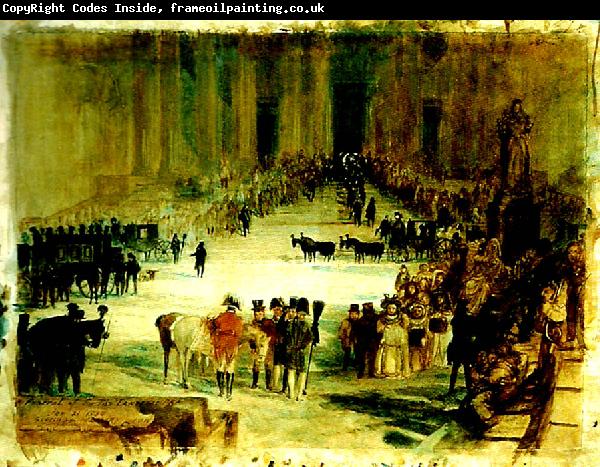 J.M.W.Turner funeral of sir thomas lawrence