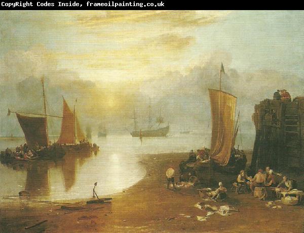 J.M.W.Turner sun rising through vapour