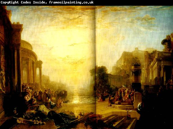 J.M.W.Turner the deline of the carthaginian empire