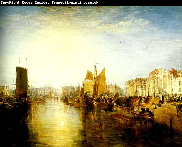 J.M.W.Turner harbour of dieppe