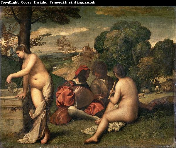 Giorgione Pastoral Concert