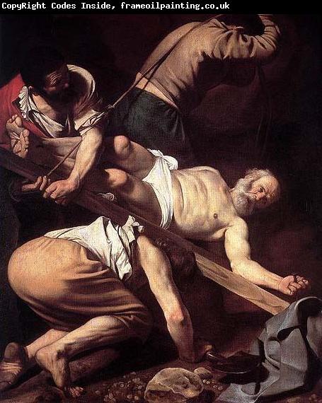 Caravaggio Crucifiction of St. Peter