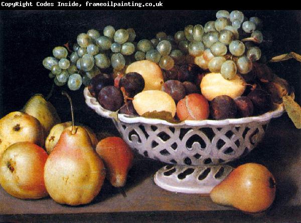Galizia,Fede Maiolica Basket of Fruit
