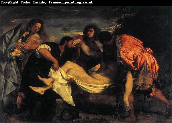 Titian The Entombment