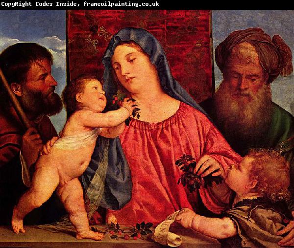 Titian Kirschen-Madonna
