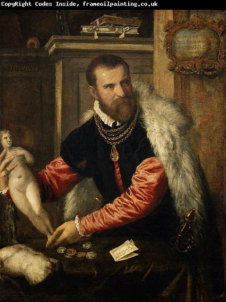 Titian Portrait of Jacopo de Strada