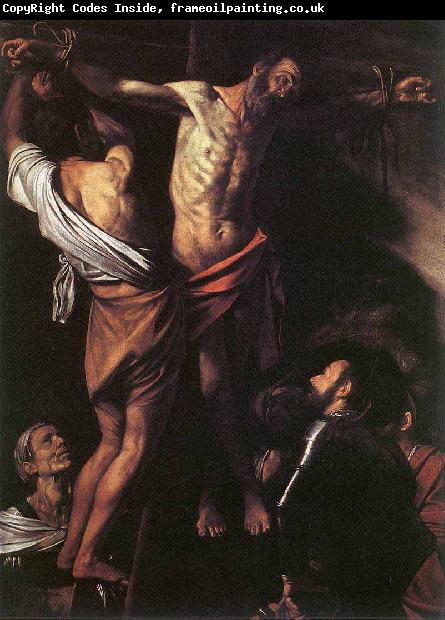 Caravaggio Crucifixion of Saint Andrew