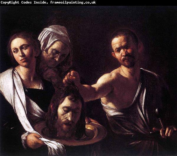 Caravaggio Salome with the Head of John the Baptist