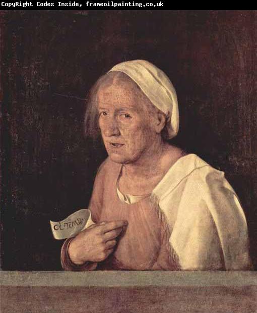 Giorgione Portrat einer alten Frau