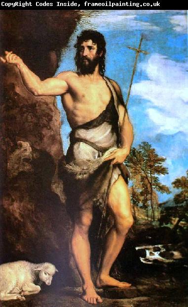 Titian Saint John the Baptist