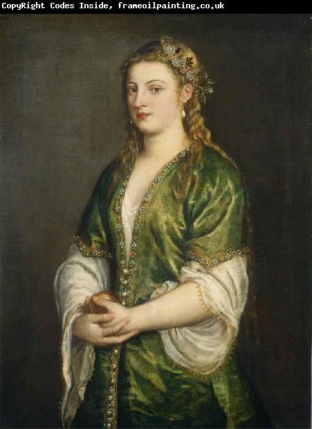 Titian Portrait of a Lady