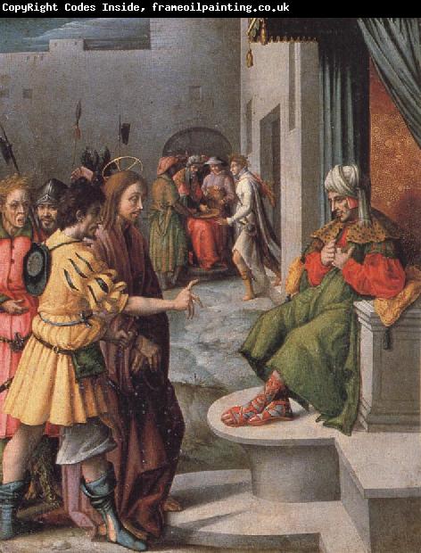 Bachiacca Christ before Caiaphas