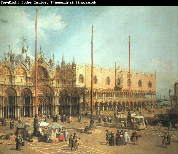 Canaletto Piazza San Marco- Looking Southeast