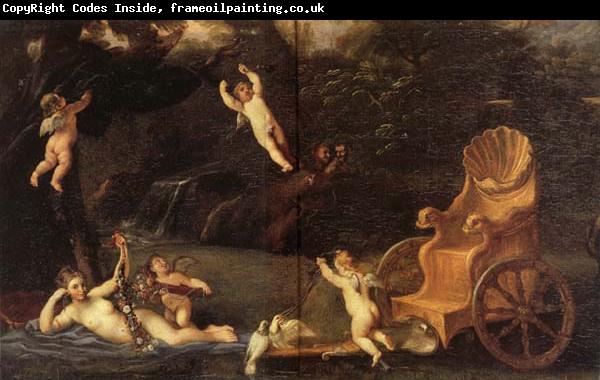 Domenichino Detail of  The Repose of Venus