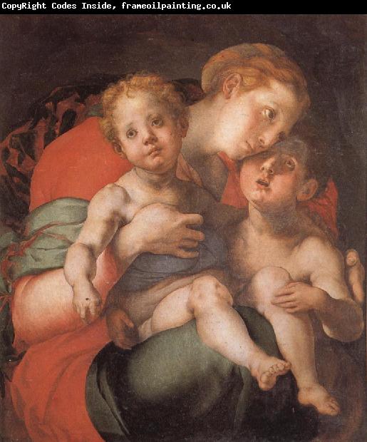 Pontormo Madonna and Child with the Young St.John