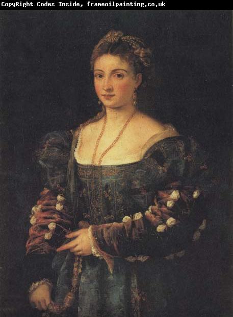 Titian Portrait of a Woman