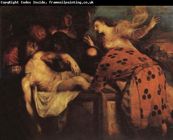Titian The Entombment of Christ