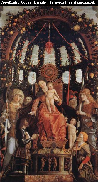 Correggio Andrea Mantegna Madonna della Vittoria